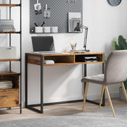 Bureau 100x50x75 cm bewerkt hout