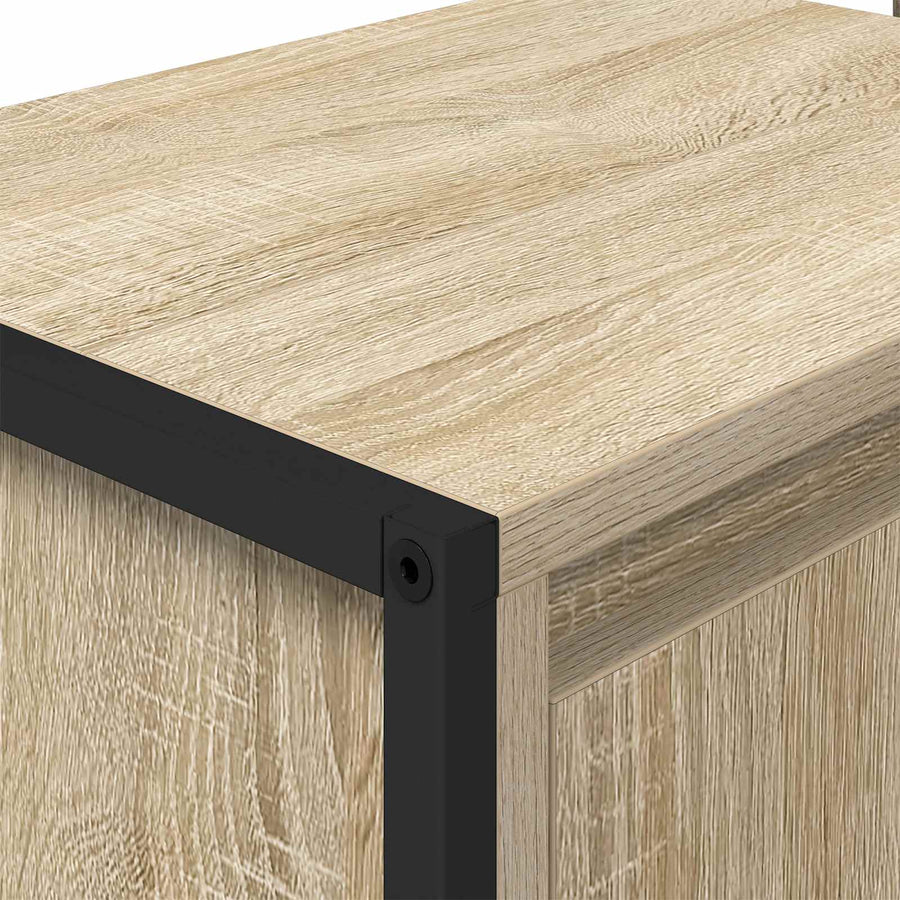 Badkamer Kast met opslag Sonoma 90 x 30 x 60 cm Bewerkt hout