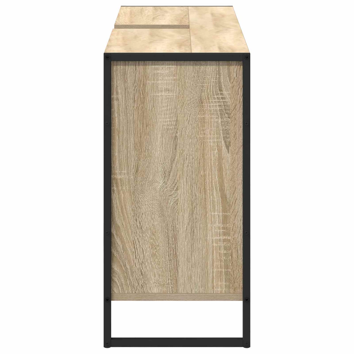 Badkamer Kast met opslag Sonoma 90 x 30 x 60 cm Bewerkt hout