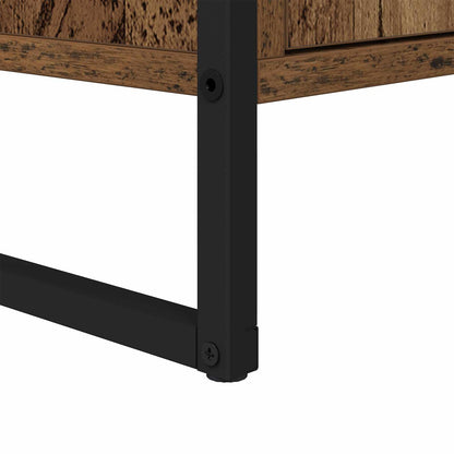 Badkamer Kast met opslag Oud Hout 90 x 30 x 60 cm Bewerkt hout