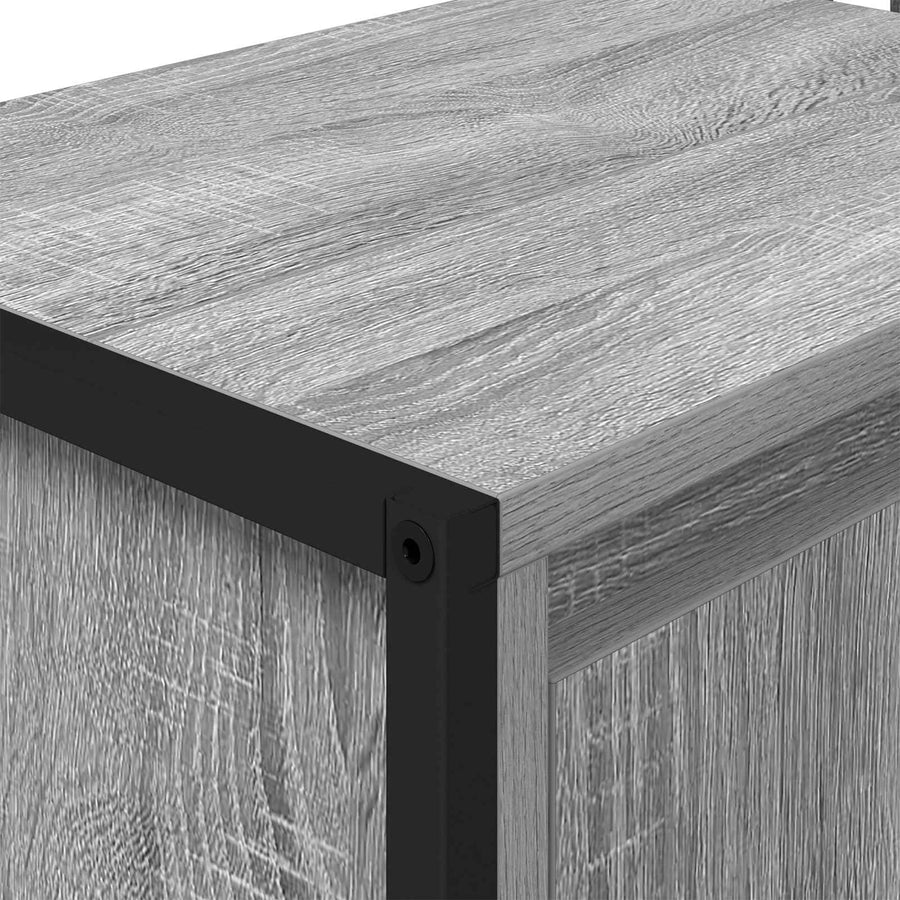 Badkamer Kast Grijs Sonoma 60 x 30 x 60 cm Bewerkt hout