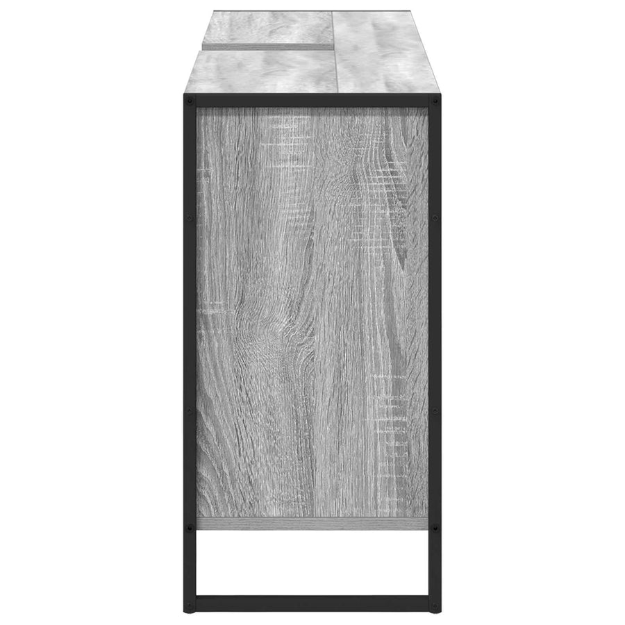 Badkamer Kast Grijs Sonoma 60 x 30 x 60 cm Bewerkt hout