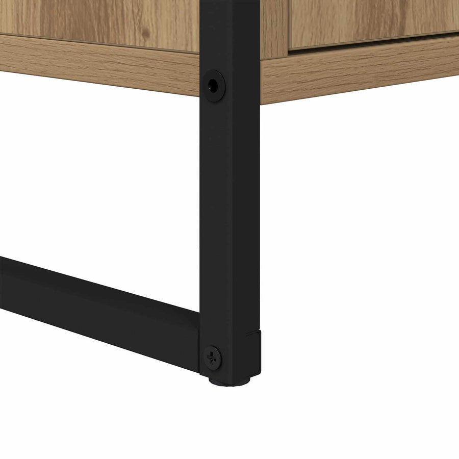 Badkamer Kast Ambachtelijk eiken 60 x 30 x 60 cm Bewerkt hout