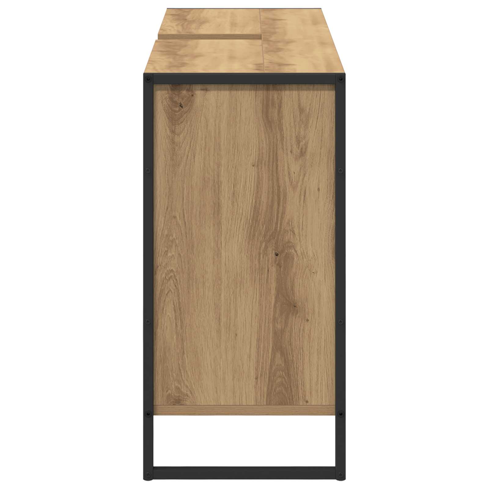 Badkamer Kast Ambachtelijk eiken 60 x 30 x 60 cm Bewerkt hout