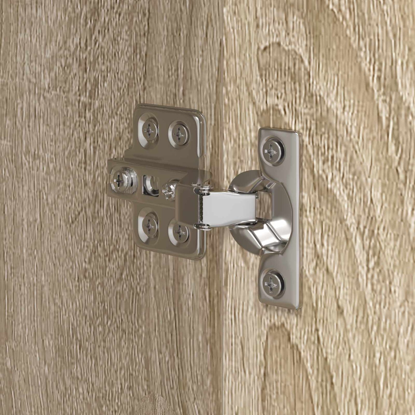 Badkamer Kast met lade Sonoma 40 x 30 x 180 cm Bewerkt hout