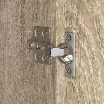 Badkamer Kast met lade Sonoma 40 x 30 x 180 cm Bewerkt hout
