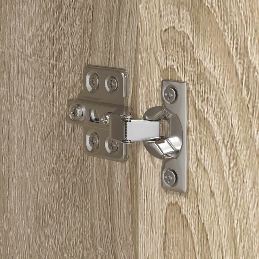 Badkamer Kast met lade Sonoma 40 x 30 x 180 cm Bewerkt hout