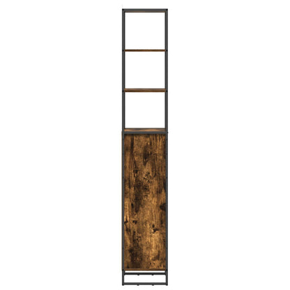 Badkamer Kast met lade Rook Eik 40 x 30 x 180 cm Bewerkt hout