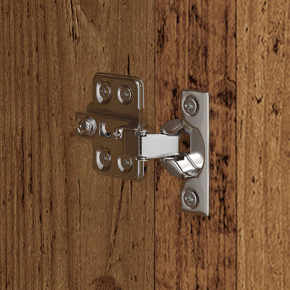 Badkamer Kast met lade Oud Hout 40 x 30 x 180 cm Bewerkt hout