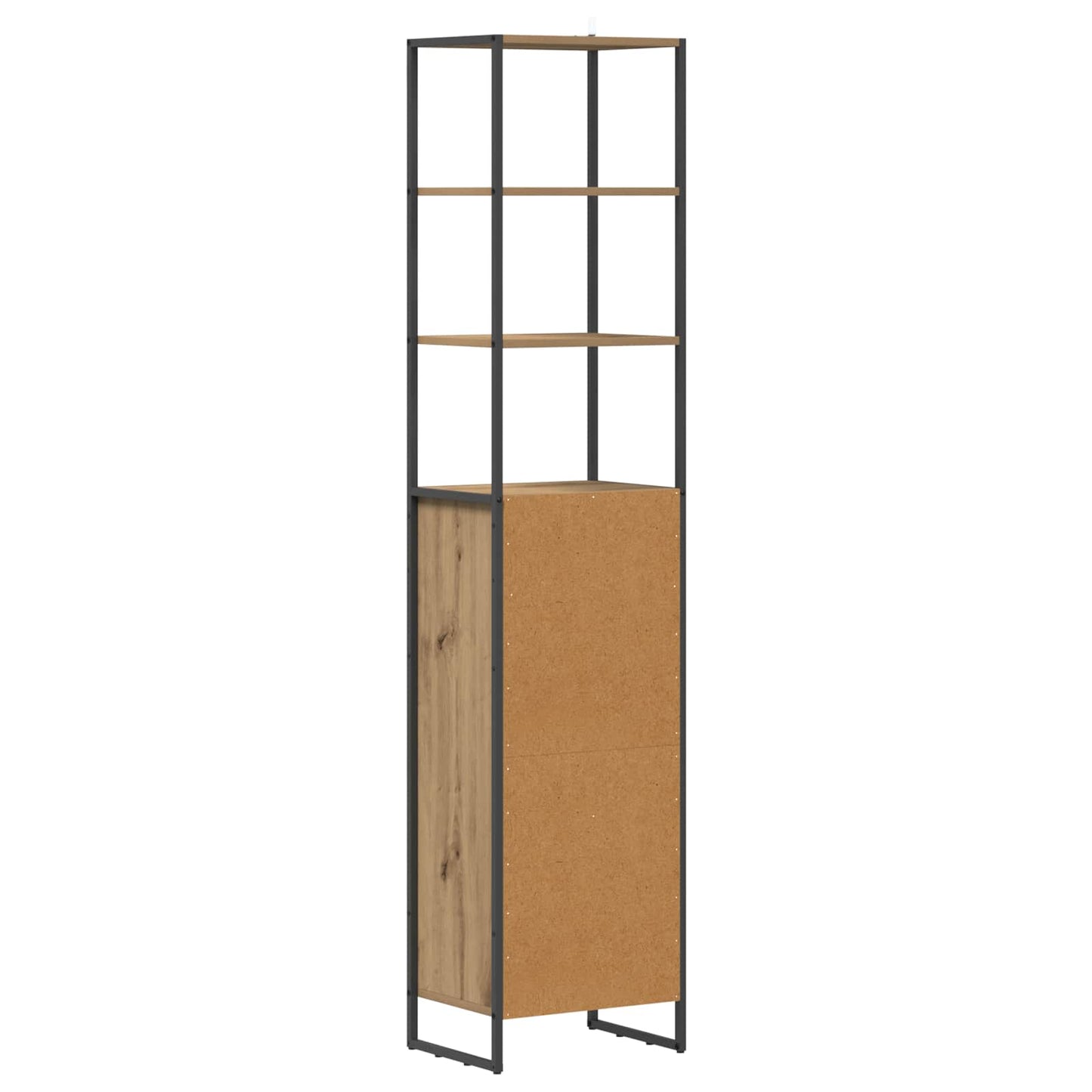 Badkamer Kast Ambachtelijk eiken 40 x 30 x 180 cm Bewerkt hout
