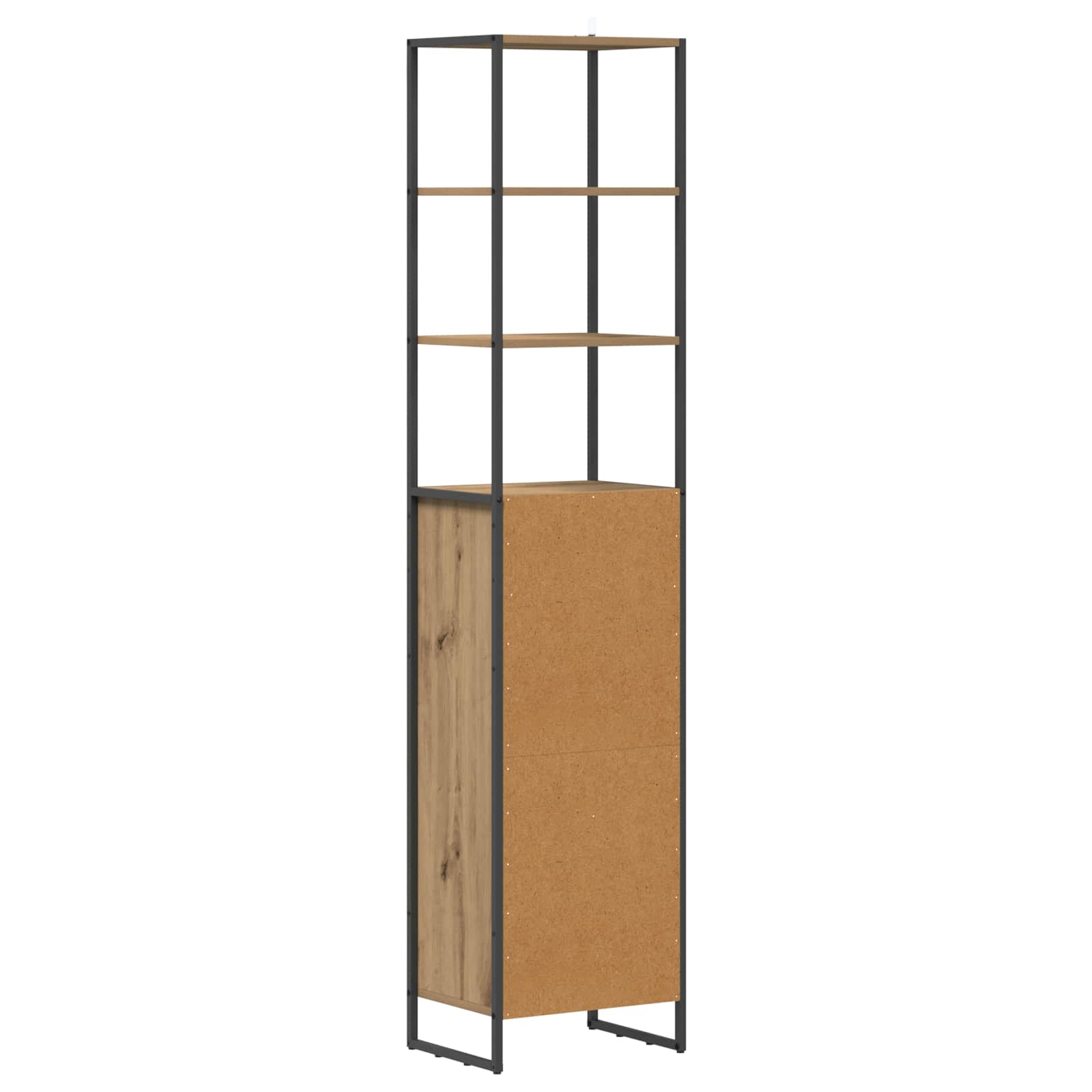 Badkamer Kast Ambachtelijk eiken 40 x 30 x 180 cm Bewerkt hout