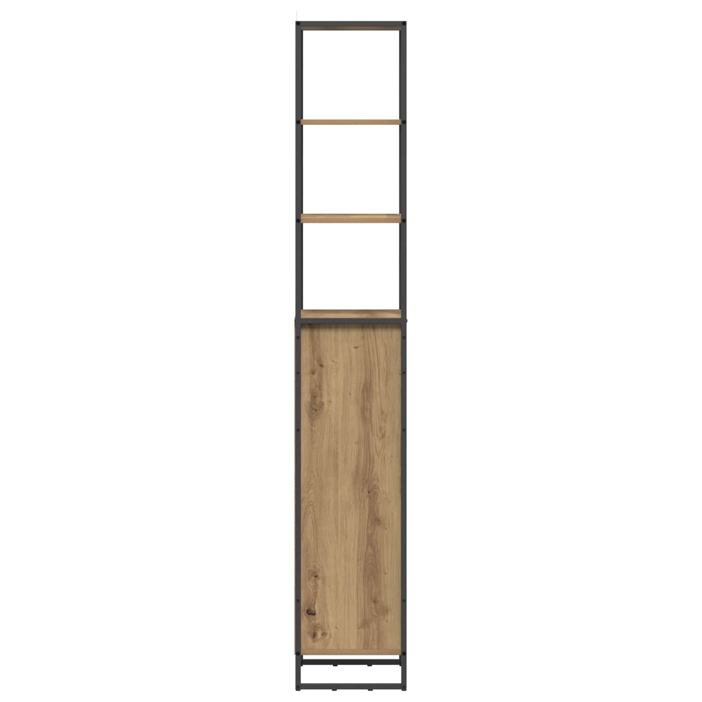 Badkamer Kast Ambachtelijk eiken 40 x 30 x 180 cm Bewerkt hout