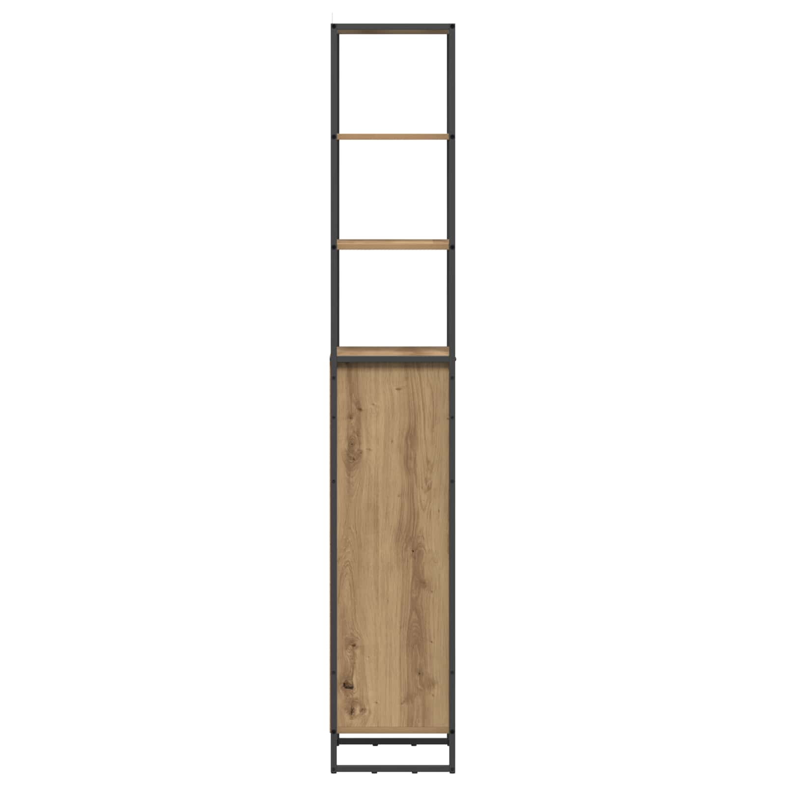 Badkamer Kast Ambachtelijk eiken 40 x 30 x 180 cm Bewerkt hout