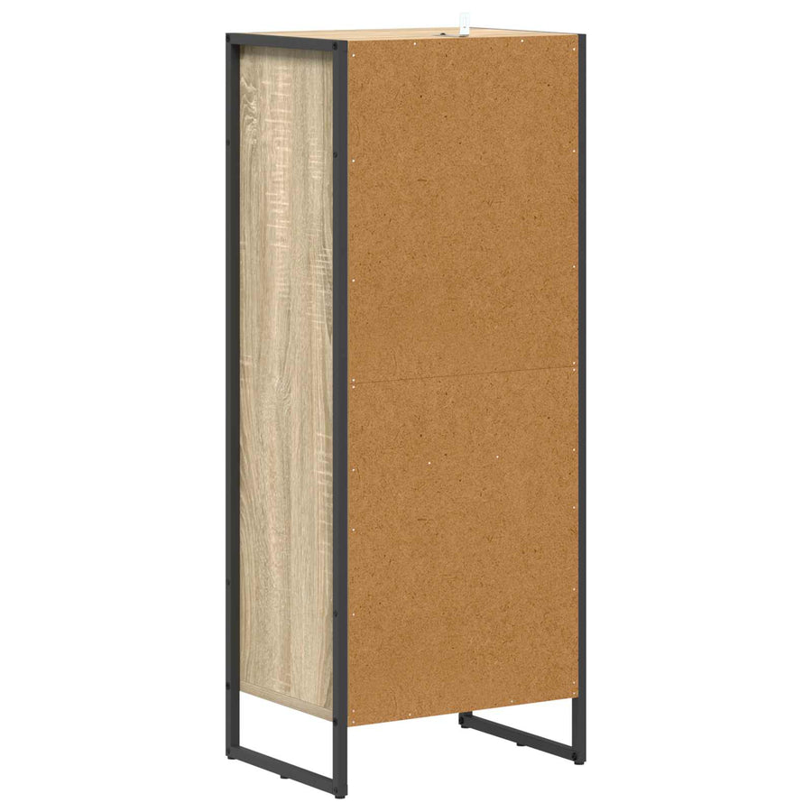 Badkamer Kast met lade Sonoma 40 x 30 x 100 cm Bewerkt hout