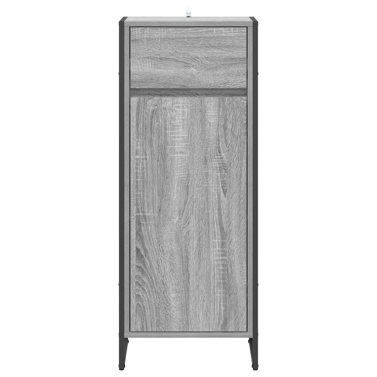 Badkamer Kast Grijs Sonoma 40 x 30 x 100 cm Bewerkt hout