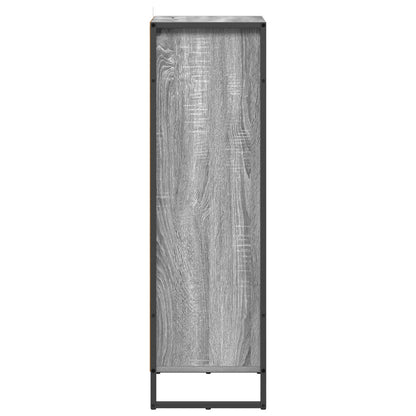 Badkamer Kast Grijs Sonoma 40 x 30 x 100 cm Bewerkt hout