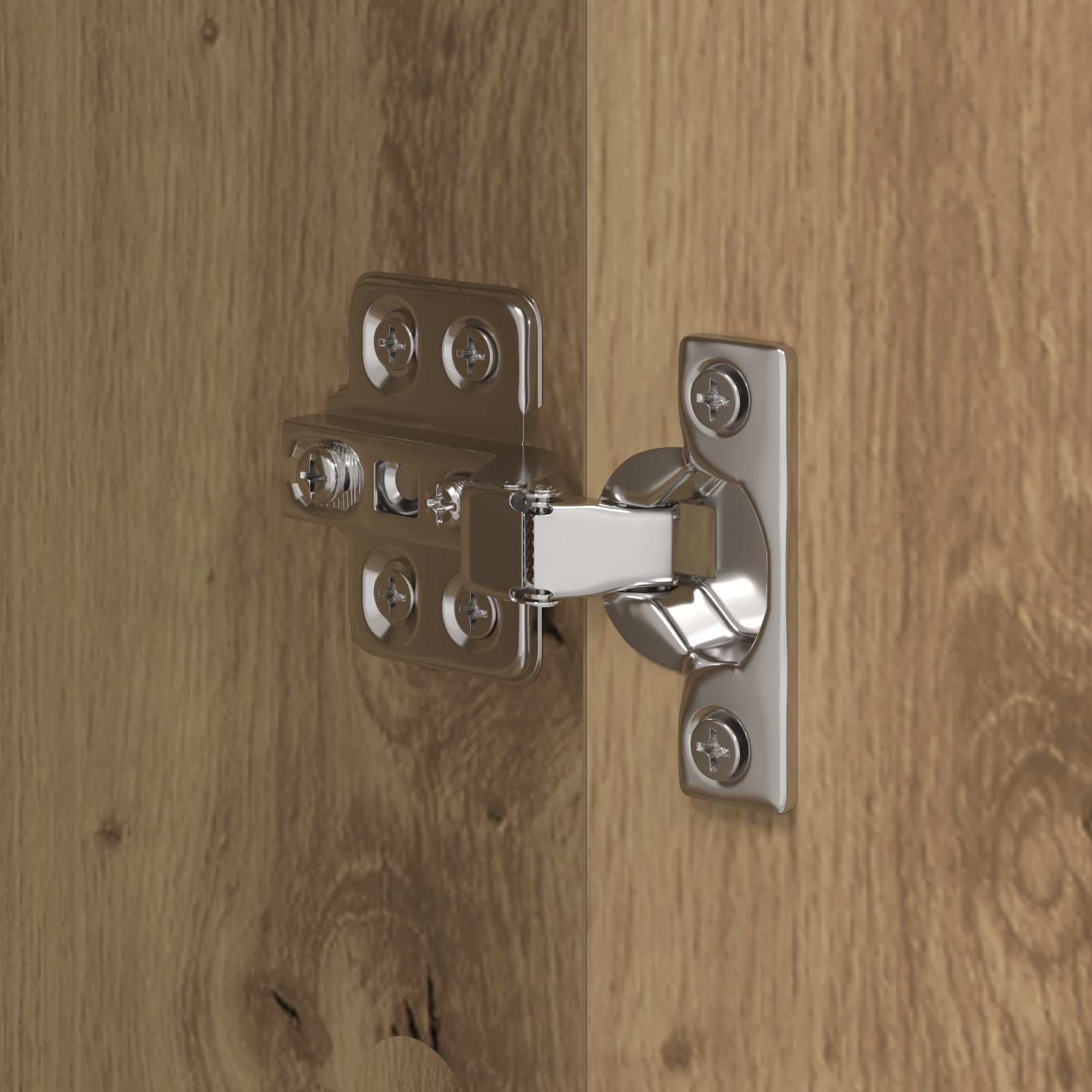 Badkamer Kast Ambachtelijk eiken 40 x 30 x 100 cm Bewerkt hout