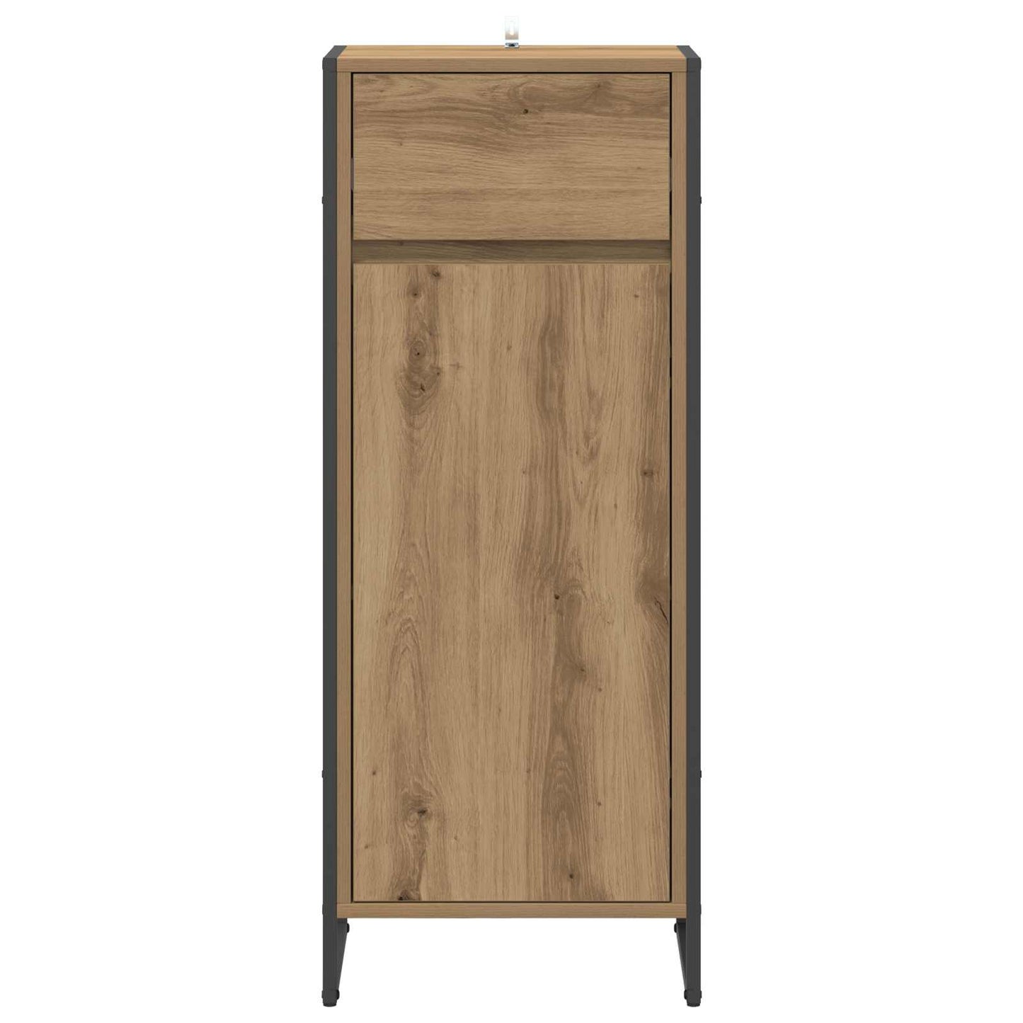 Badkamer Kast Ambachtelijk eiken 40 x 30 x 100 cm Bewerkt hout