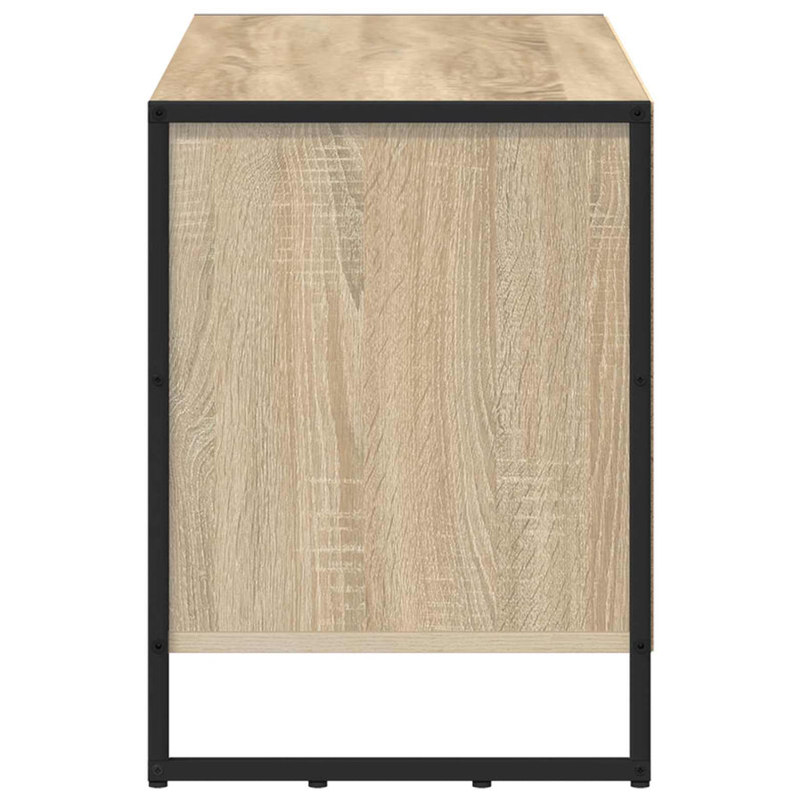 TV-kast met lade Sonoma 100 x 36 x 49,5 cm Bewerkt hout