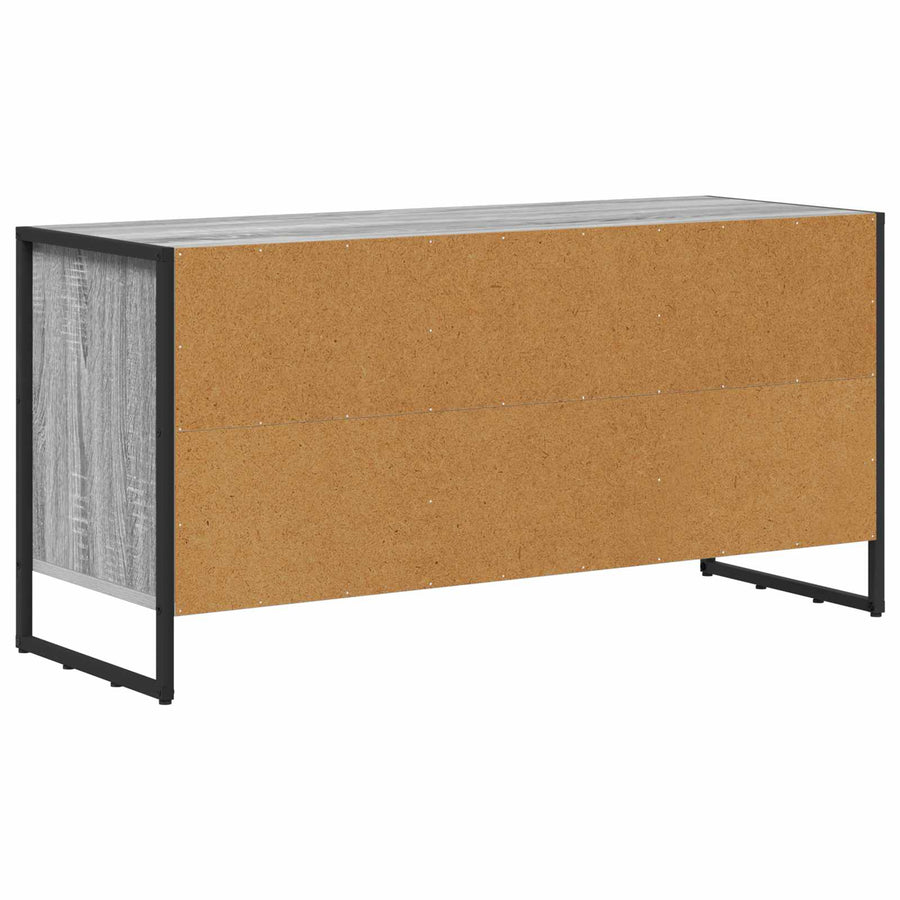 TV-kast met lade Grijs Sonoma 100 x 36 x 49,5 cm Bewerkt hout