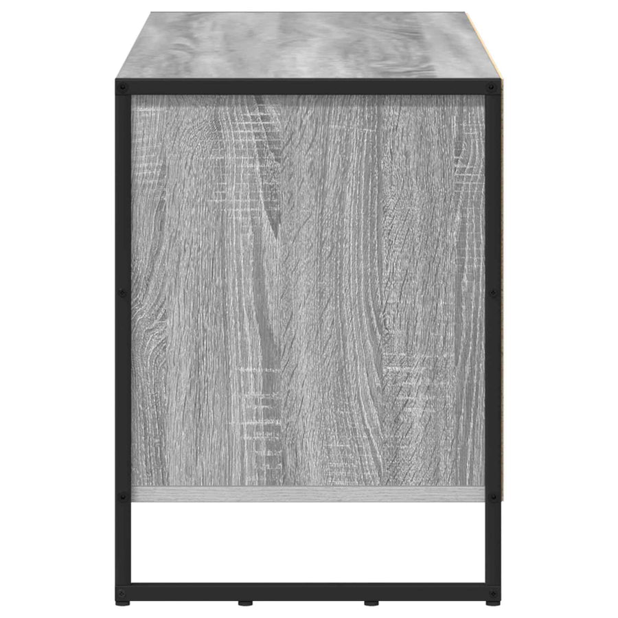 TV-kast met lade Grijs Sonoma 100 x 36 x 49,5 cm Bewerkt hout