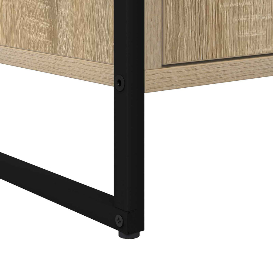 TV-kast Sonoma 140 x 36 x 49.5 cm Bewerkt hout