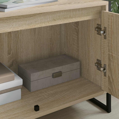 TV-kast Sonoma 140 x 36 x 49.5 cm Bewerkt hout