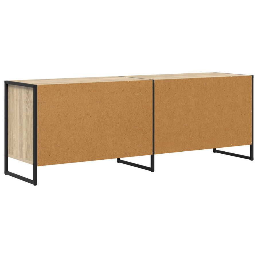 TV-kast Sonoma 140 x 36 x 49.5 cm Bewerkt hout