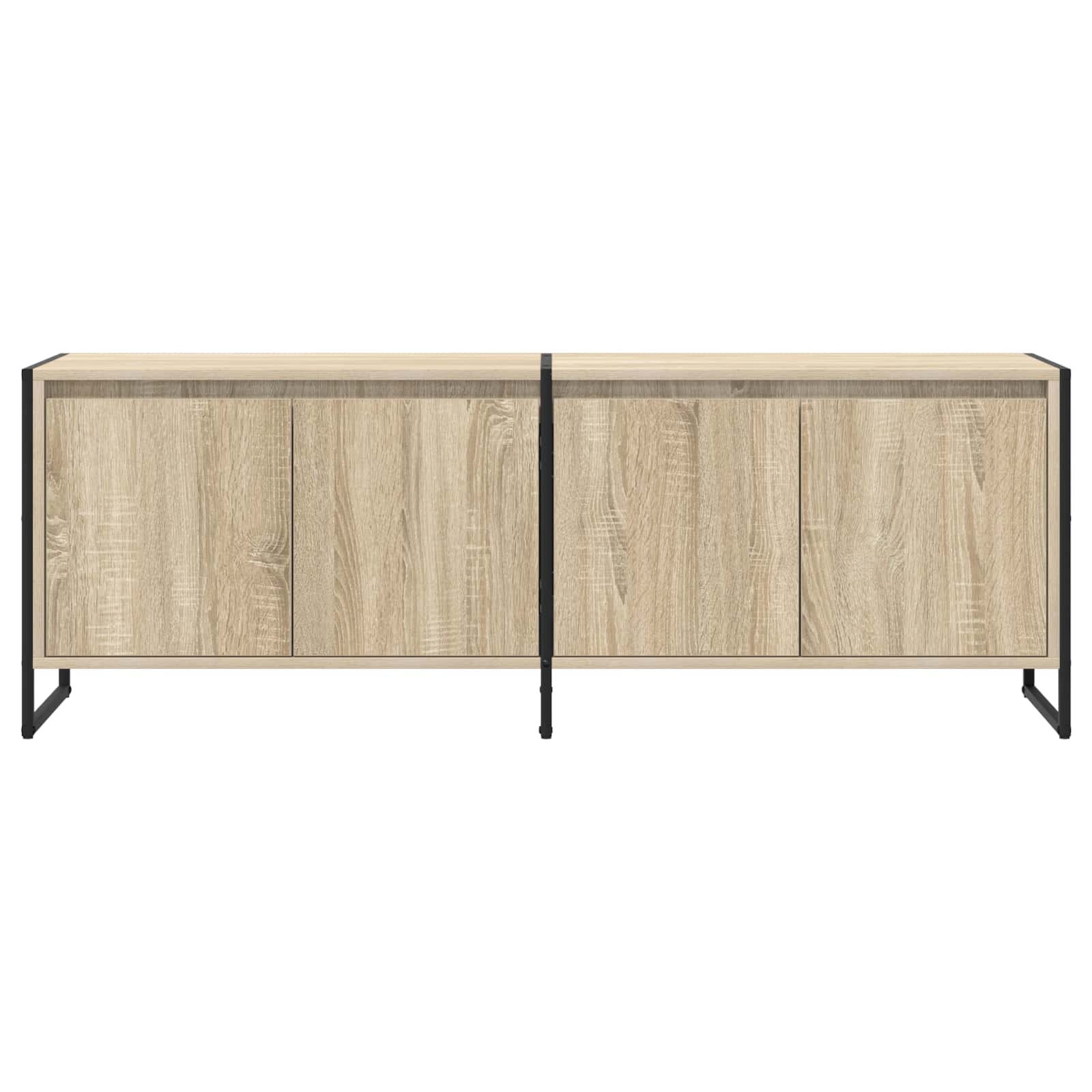 TV-kast Sonoma 140 x 36 x 49.5 cm Bewerkt hout