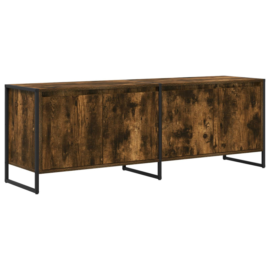 TV-kast Rook Eik 140 x 36 x 49.5 cm Bewerkt hout