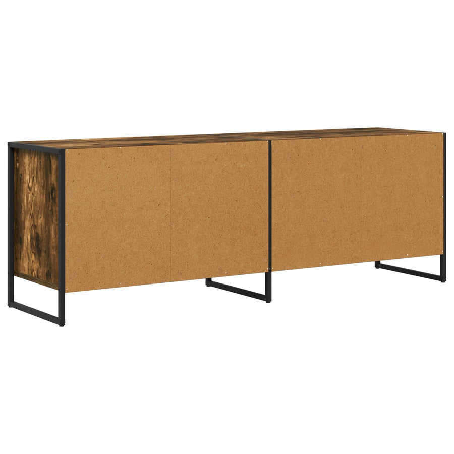 TV-kast Rook Eik 140 x 36 x 49.5 cm Bewerkt hout