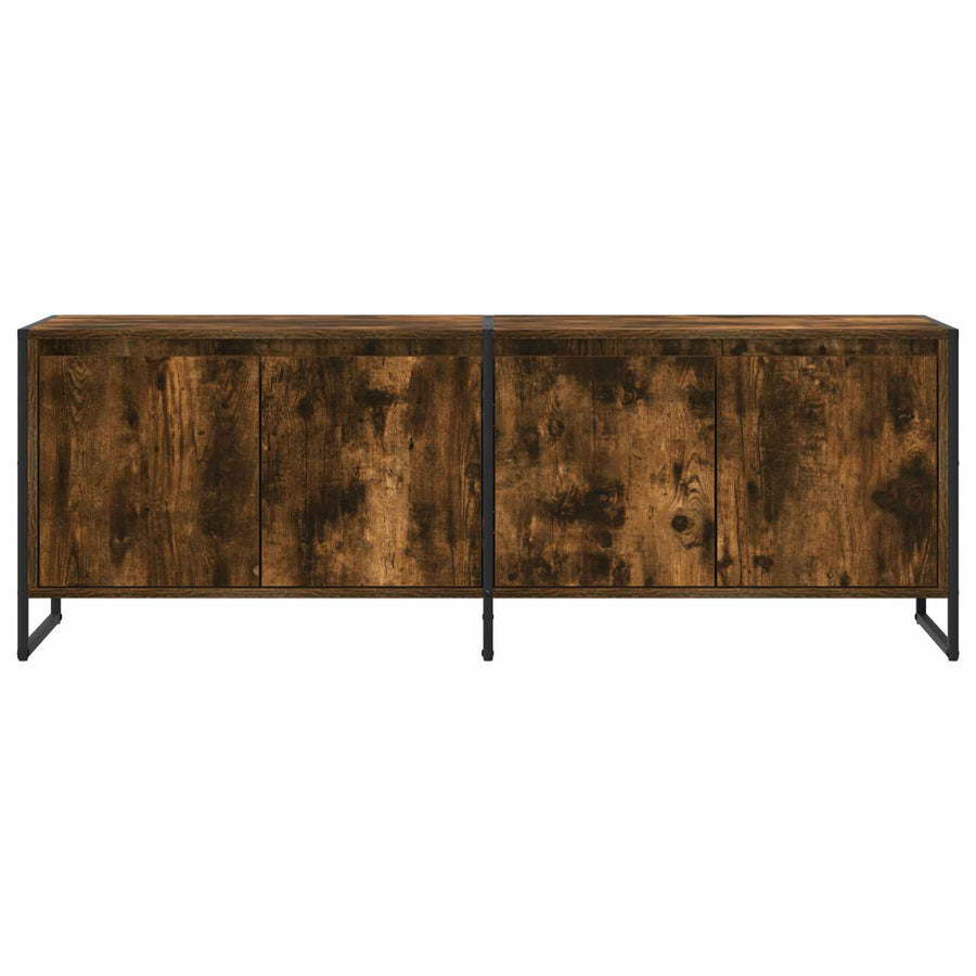 TV-kast Rook Eik 140 x 36 x 49.5 cm Bewerkt hout