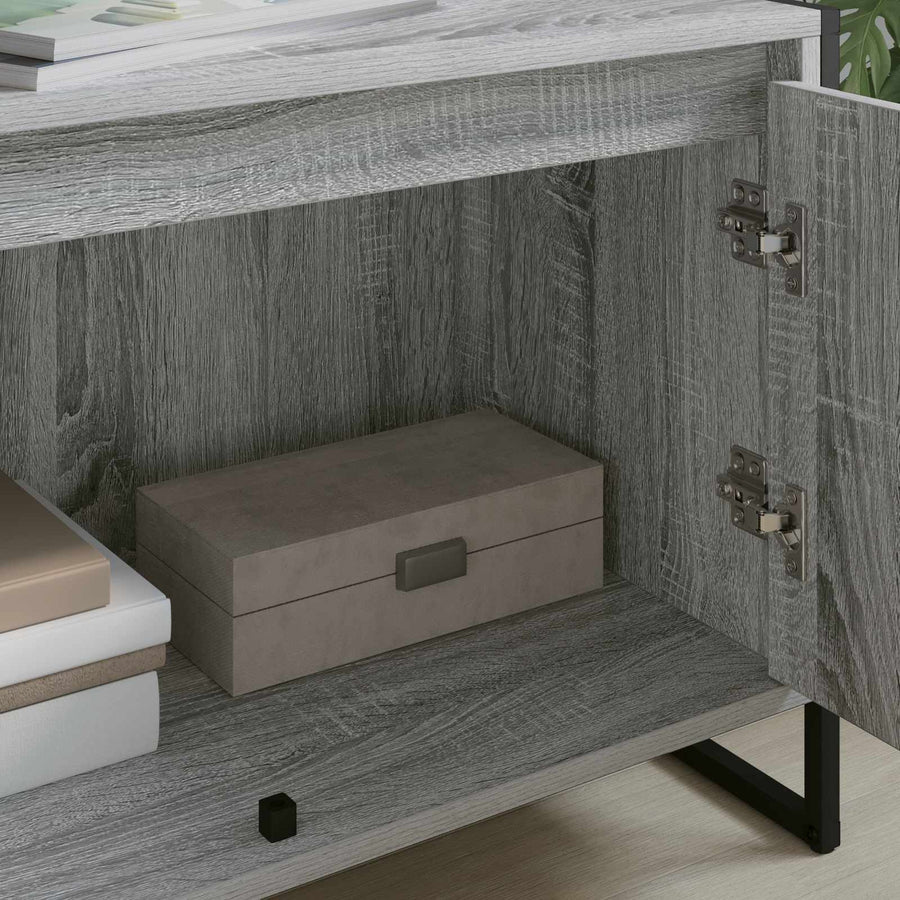 TV-kast Grijs Sonoma 140 x 36 x 49.5 cm Bewerkt hout