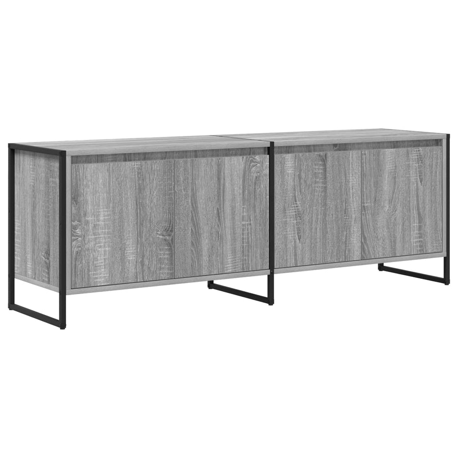 TV-kast Grijs Sonoma 140 x 36 x 49.5 cm Bewerkt hout