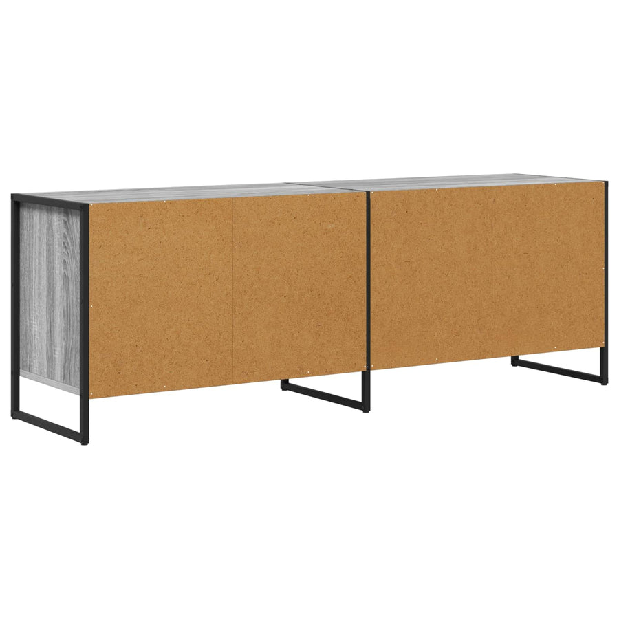 TV-kast Grijs Sonoma 140 x 36 x 49.5 cm Bewerkt hout
