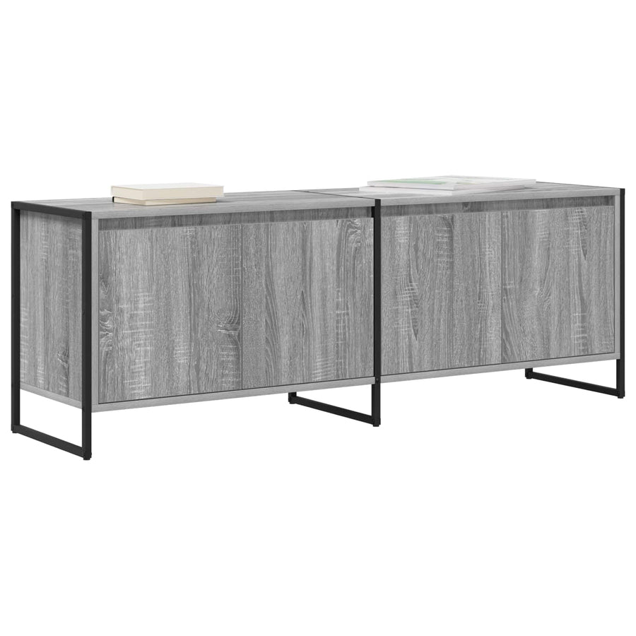 TV-kast Grijs Sonoma 140 x 36 x 49.5 cm Bewerkt hout