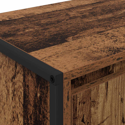 TV-kast Oud Hout 140 x 36 x 49.5 cm Bewerkt hout