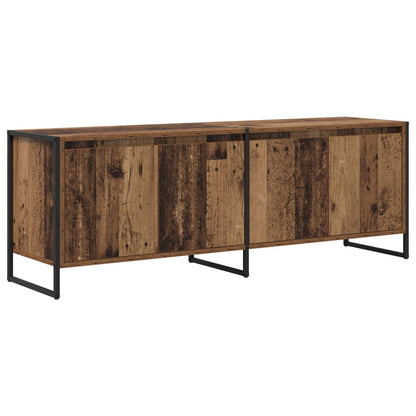 TV-kast Oud Hout 140 x 36 x 49.5 cm Bewerkt hout