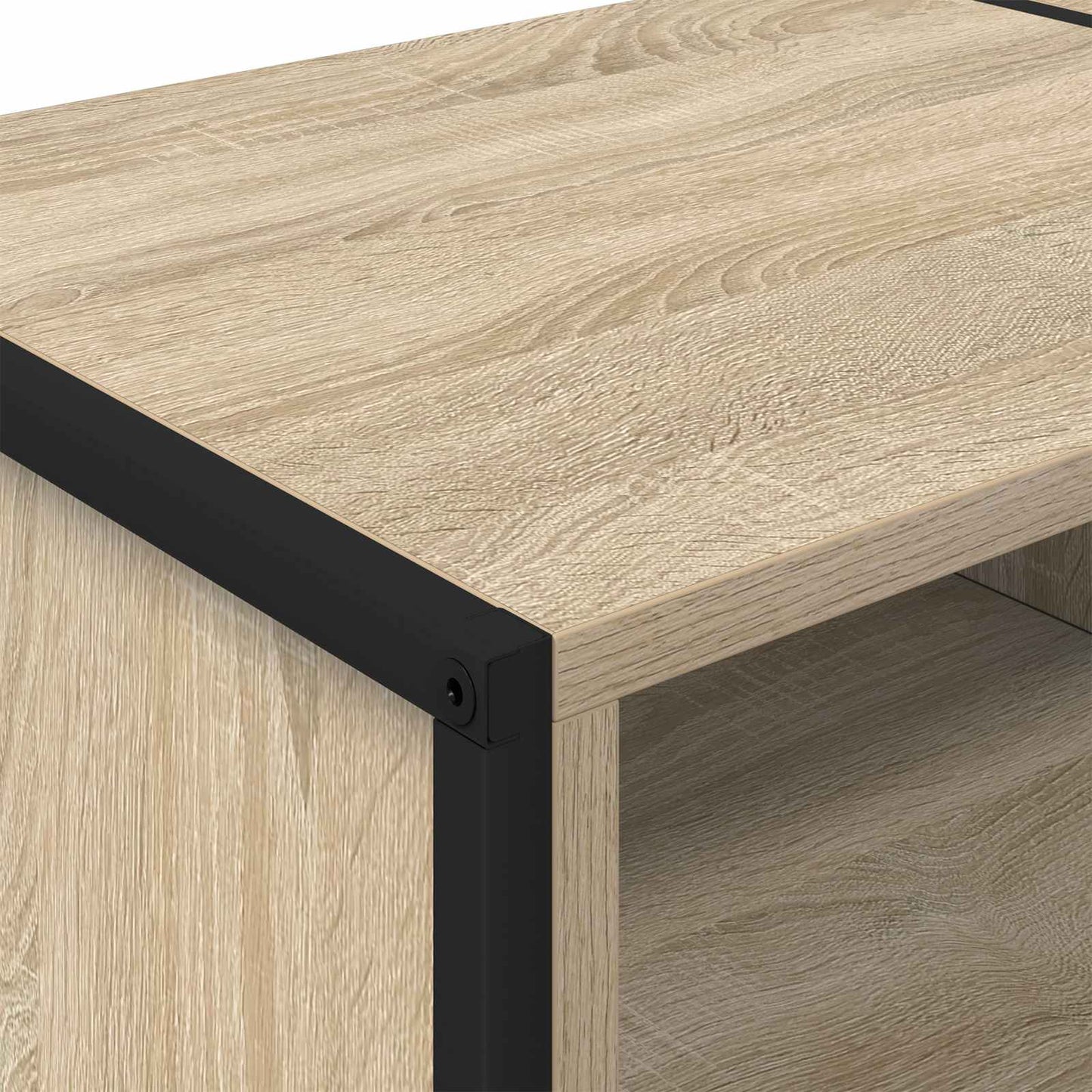 TV-kast Sonoma 170,5 x 36 x 30,5 cm Bewerkt hout
