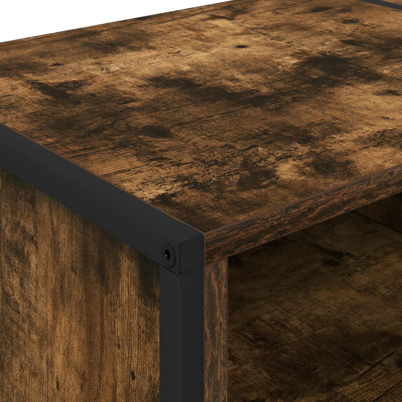 TV-kast Rook Eik 170,5 x 36 x 30,5 cm Bewerkt hout