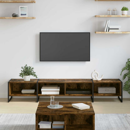 TV-kast Rook Eik 170,5 x 36 x 30,5 cm Bewerkt hout