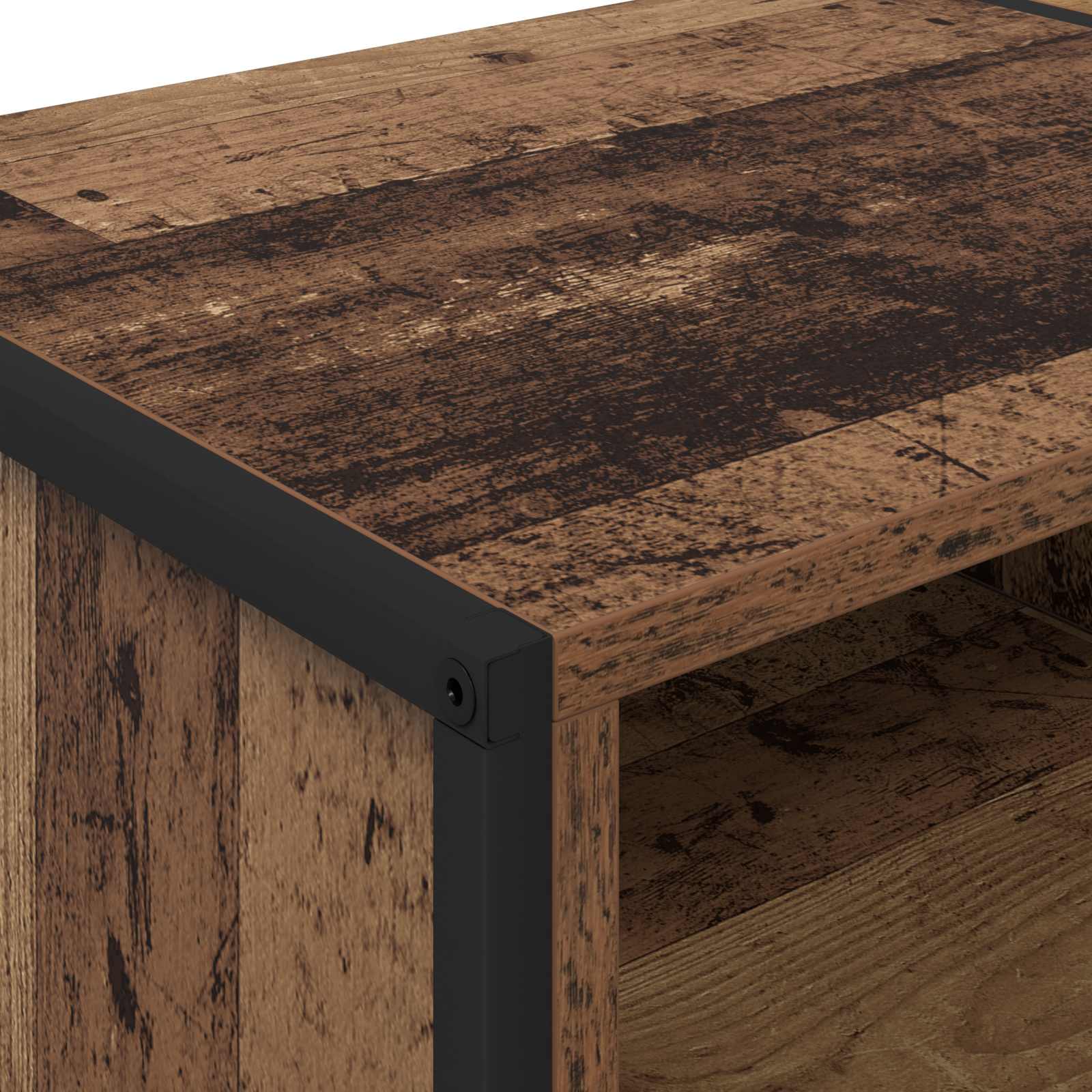 TV-kast Oud Hout 170,5 x 36 x 30,5 cm Bewerkt hout