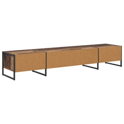 TV-kast Oud Hout 170,5 x 36 x 30,5 cm Bewerkt hout