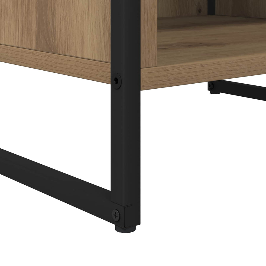TV-kast Ambachtelijk eiken 170,5 x 36 x 30,5 cm Bewerkt hout