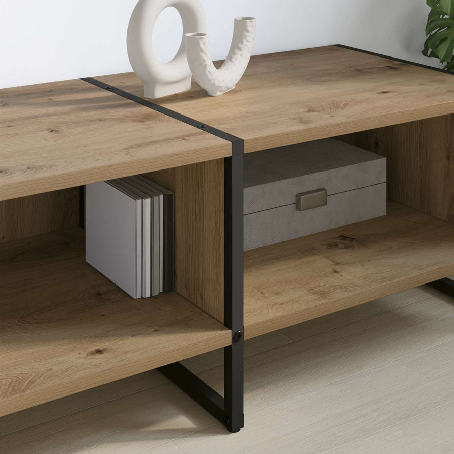TV-kast Ambachtelijk eiken 170,5 x 36 x 30,5 cm Bewerkt hout