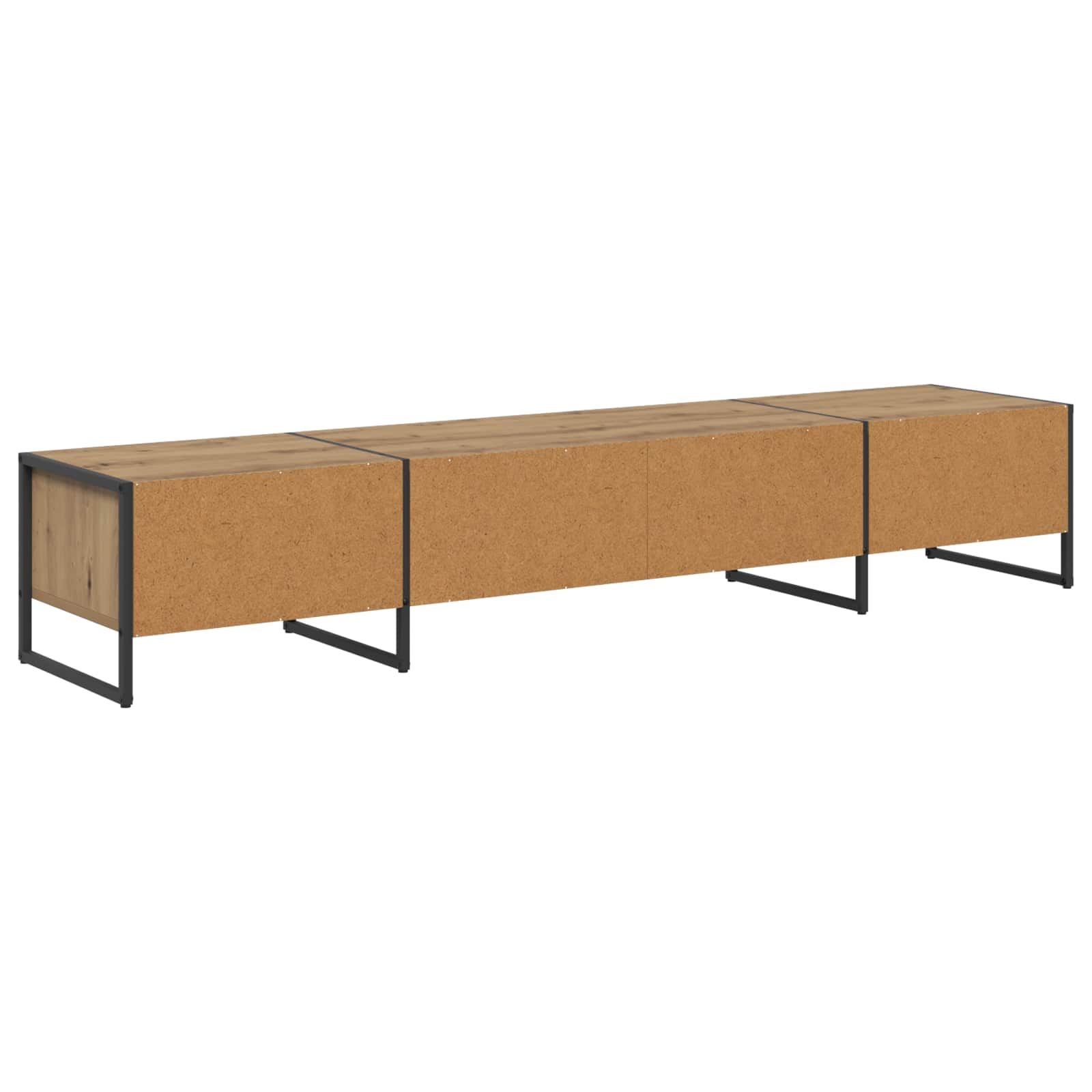 TV-kast Ambachtelijk eiken 170,5 x 36 x 30,5 cm Bewerkt hout