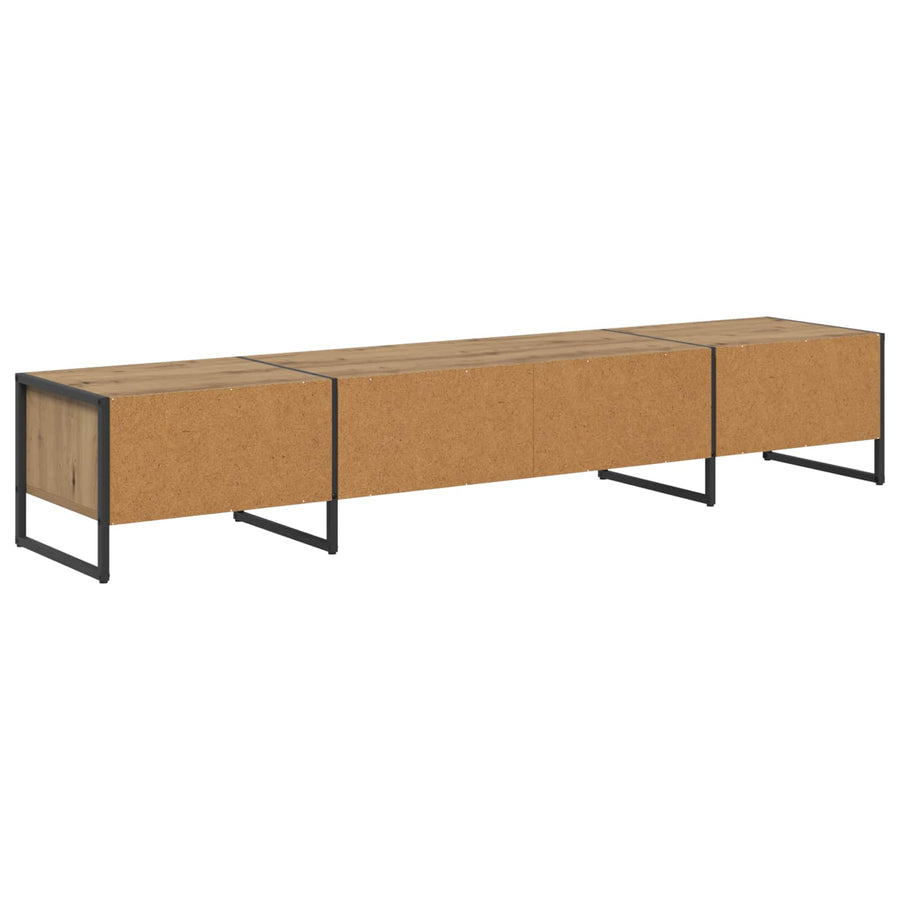 TV-kast Ambachtelijk eiken 170,5 x 36 x 30,5 cm Bewerkt hout