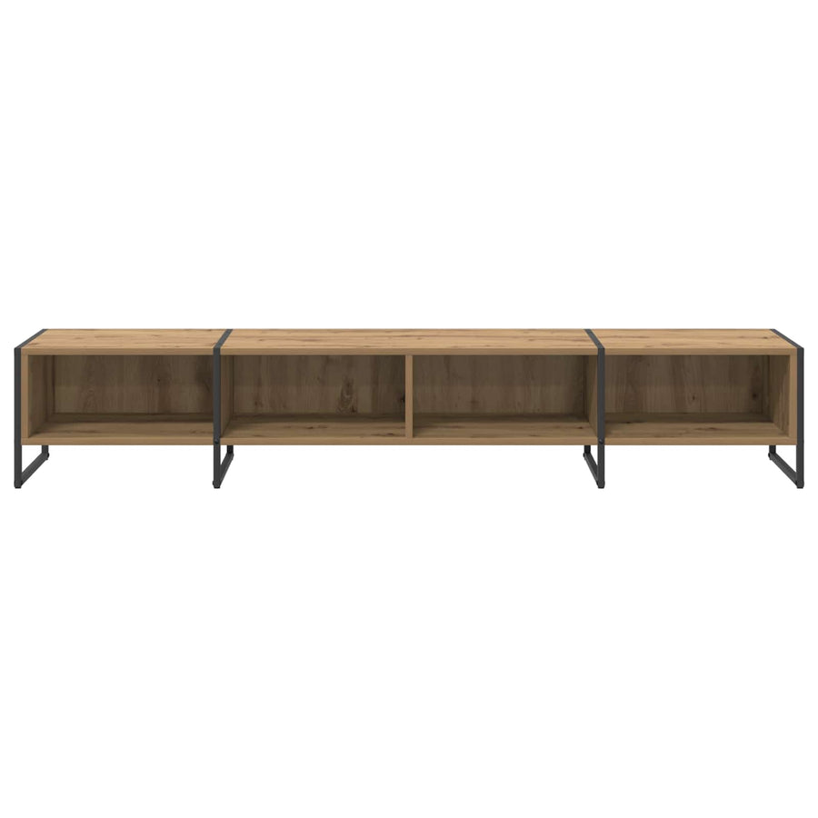TV-kast Ambachtelijk eiken 170,5 x 36 x 30,5 cm Bewerkt hout