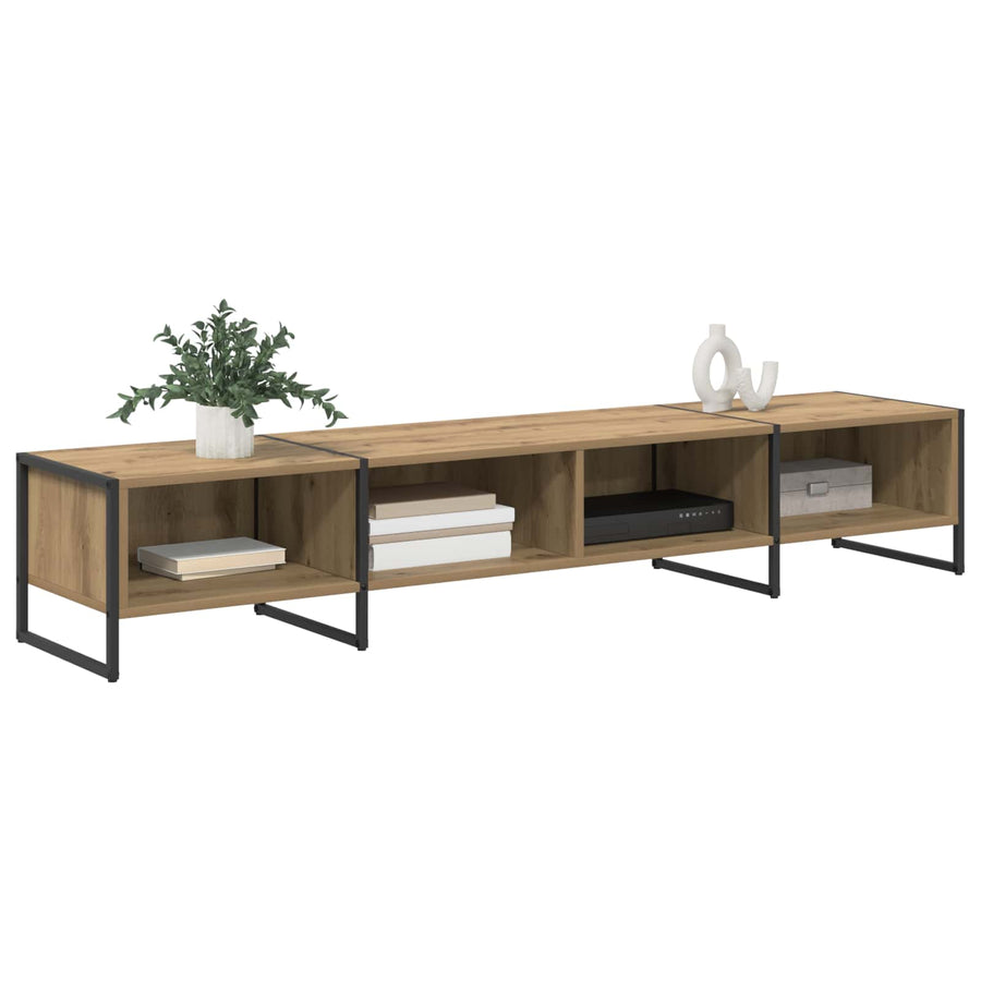 TV-kast Ambachtelijk eiken 170,5 x 36 x 30,5 cm Bewerkt hout