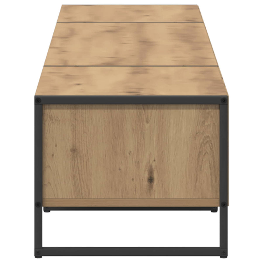 TV-kast Ambachtelijk eiken 170,5 x 36 x 30,5 cm Bewerkt hout